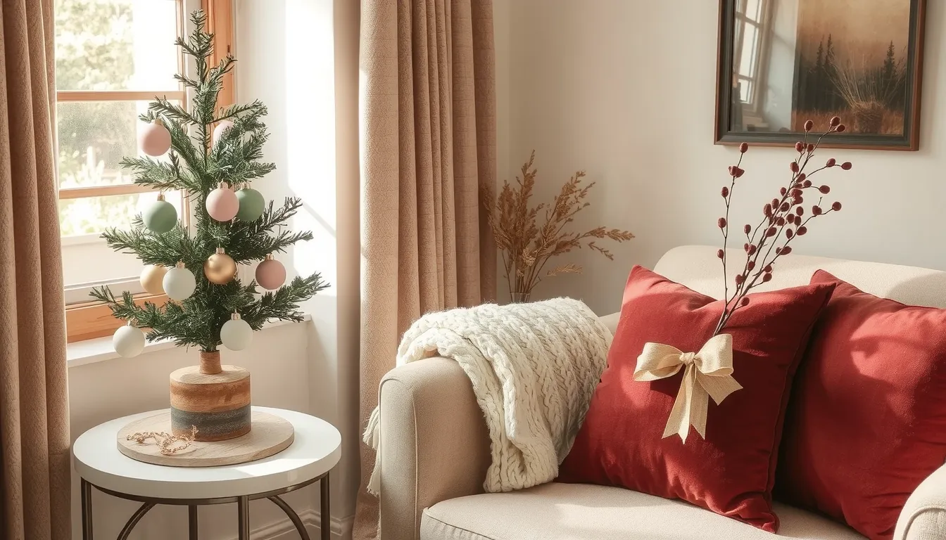 couleur deco noel 2025