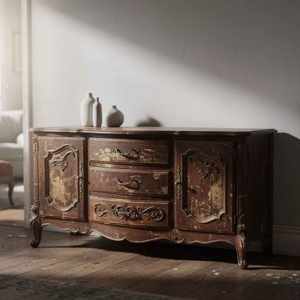 Buffet ancien avant