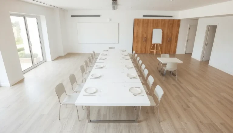 Table pour 20 personnes dimension : le guide complet des mesures par forme